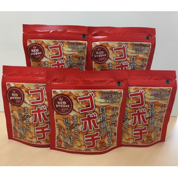 宮崎県名産品 野菜チップス　ゴボチ（ピリ辛） 5袋入り