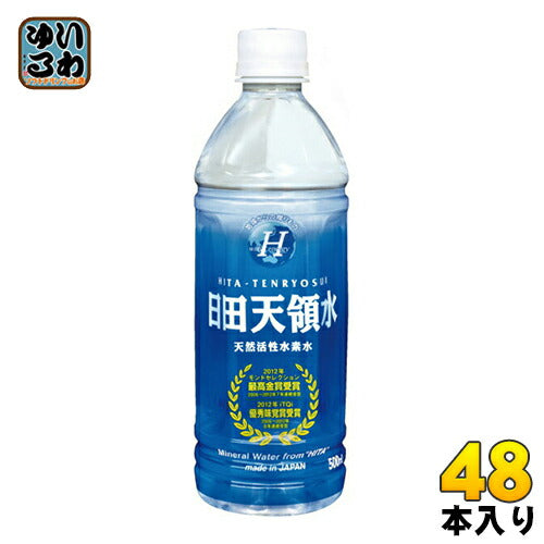 日田天領水 500ml ペットボトル 48本 (24本入×2 まとめ買い) 〔ミネラルウォーター〕