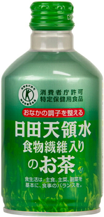 日田天領水 食物繊維入りのお茶 300g ボトル缶 24本入 お茶 ブレンド茶 特定保健用食品 特保 トクホ 〔トクホ　お茶〕