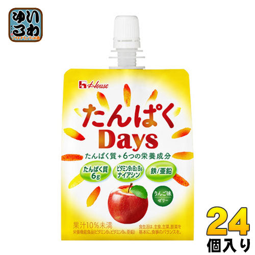 ハウスウェルネス たんぱくDays 180g パウチ 24個入