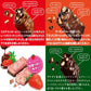 お試し ブラックサンダー ミニバー 13本 4種類セット ポスト投函便 送料無料 いちご ナッツ チョコ　カカオから香ばしブランに変更　常温　溶ける場合あり。