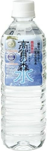 高賀の森水 500ml ペットボトル 48本 (24本入×2 まとめ買い) ミネラルウォーター 国産 天然水 軟水 こうかのしんすい
