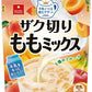 アスザックフーズ 牛乳でつくる 飲むデザート ザク切りもも 2食分×12個入 フリーズドライ