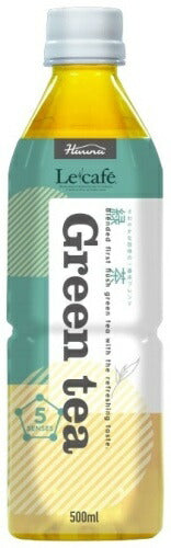 ハルナプロデュース ルカフェ 緑茶 500ml ペットボトル 48本 (24本入×2 まとめ買い) お茶 GREEN TEA Lecafe