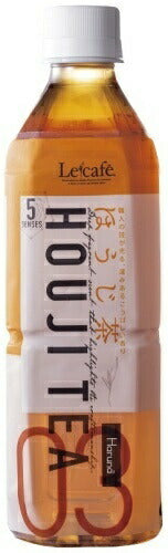 ハルナプロデュース ルカフェ ほうじ茶 500ml ペットボトル 48本 (24本入×2 まとめ買い) お茶 HOUJI TEA Lecafe
