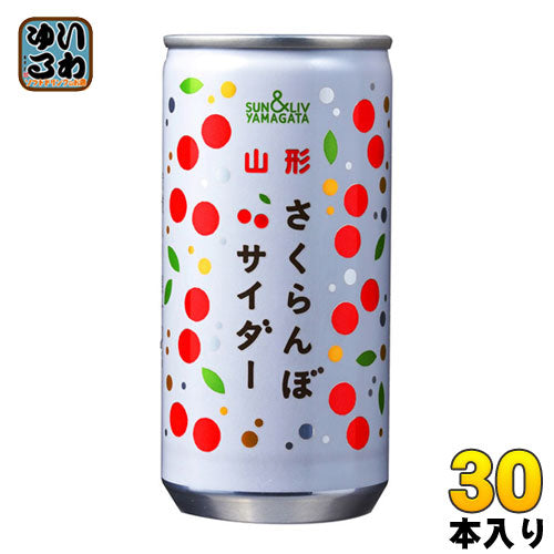 山形食品 山形さくらんぼサイダー 200ml 缶 30本入