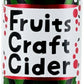 山形食品 フルーツクラフトサイダー スイカ 200g 缶 30本入 炭酸飲料 Fruits Craft Cider すいか