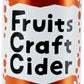 山形食品 フルーツクラフトサイダー カキ 200g 缶 30本入 炭酸飲料 Fruits Craft Cider 柿 かき