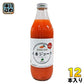 イー・有機生活 人参ジュース 1L 瓶 12本 (6本入×2 まとめ買い) 〔野菜ジュース〕