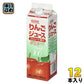サンパック 青森県産りんごジュース 1L 紙パック 12本 (6本入×2 まとめ買い) 果汁飲料 ふじりんご