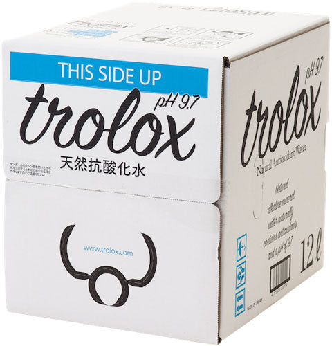 トロロックス 天然抗酸化水 Trolox 12L 1箱 ミネラルウォーター 超軟水 抗酸化水 シリカ ローリングストック