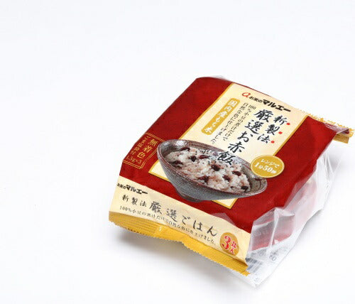 マルエー食糧 新製法 厳選お赤飯 160g パック 24個 (12個入×2 まとめ買い)