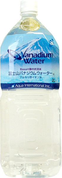 オアシス アクア 富士山バナジウムウォーター 2L ペットボトル 12本 (6本入×2 まとめ買い) 天然水 ミネラルウォーター 〔ミネラルウォーター〕