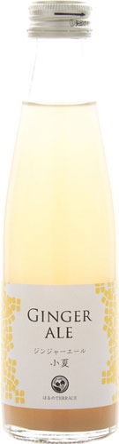 スタジオオカムラ ジンジャーエール 小夏 195ml 瓶 24本入 〔炭酸飲料〕