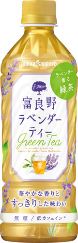 ポッカサッポロ 富良野ラベンダーティー 500ml ペットボトル 24本入 〔お茶〕