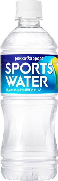 ポッカサッポロ スポーツウォーター 550ml ペットボトル 48本 (24本入×2 まとめ買い) 熱中症対策 スポーツドリンク スポドリ