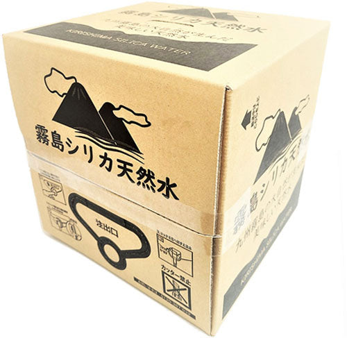 霧島シリカ水源 霧島シリカ天然水 12L バッグインボックス 2箱 （まとめ買い)