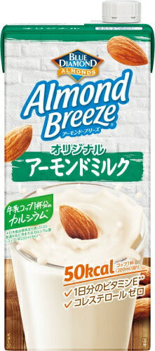 ポッカサッポロ アーモンドブリーズ オリジナル 1000ml 紙パック 6本入 アーモンドミルク 低糖質 カルシウム