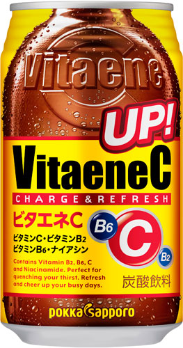 ポッカサッポロ ビタエネC 350ml 缶 24本入