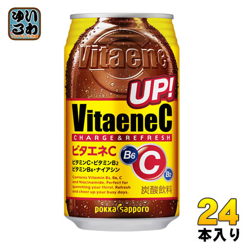 ポッカサッポロ ビタエネC 350ml 缶 24本入