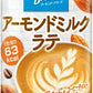 ポッカサッポロ アーモンド・ブリーズ アーモンドミルクラテ 185g 缶 60本 (30本入×2 まとめ買い)