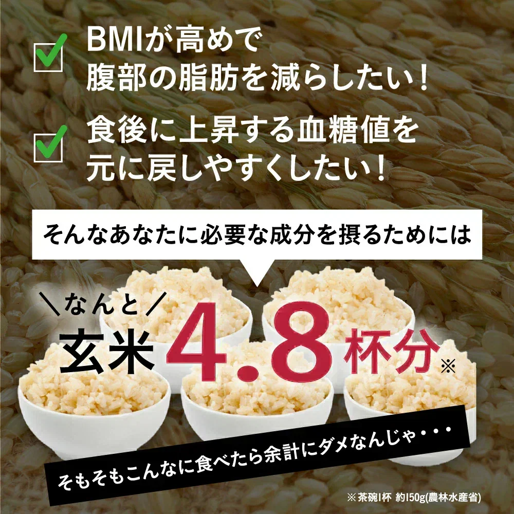 機能性表示食品 BMIと血糖値《約1ヶ月分》 腹部の脂肪や血糖値が気になる方へ　ダイエット サプリ BMI 血糖値 脂肪 食後血糖値　30粒入り