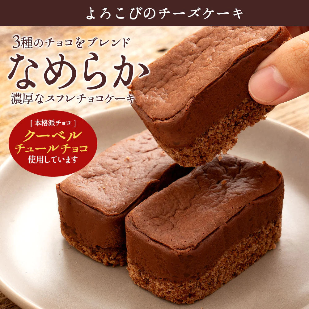 ケーキ 送料無料 よろこびのチーズケーキ & ちょこチョコ 各11個 合計22個セット お菓子 ケーキ 洋菓子 チーズケーキ チョコケーキ お取り寄せ スイーツ 詰め合わせ