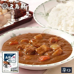 五島軒 函館カレー 辛口 ポークカレー【1人前×2個】北海道 函館 有名店 お土産 カレーライス レトルト インスタント