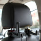 後部座席 車載ホルダー 車用収納　取付簡単　360度回転可能　幅広い機種に対応可能　タブレットホルダー ヘッドレスト取付,　簡単装着 車　リアシート, タブレット ホルダー タブレット 固定 スタンド(w220)