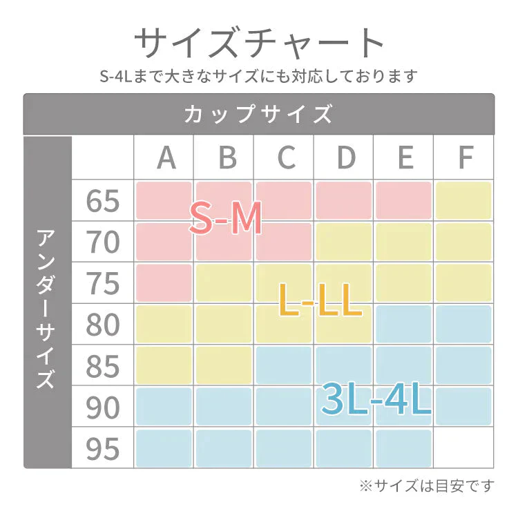 【2枚セット】【ブラック/3L-4L】 ナイトブラ 《ラクブラ24 ノーマル》 育乳ブラ 大きいサイズ ブラジャー インナー ノンワイヤー お試し ルームウェア 小胸 育乳 楽ブラ 脇肉 ブラ おやすみブラ 下着 レディース かわいい / Premina プレミーナ