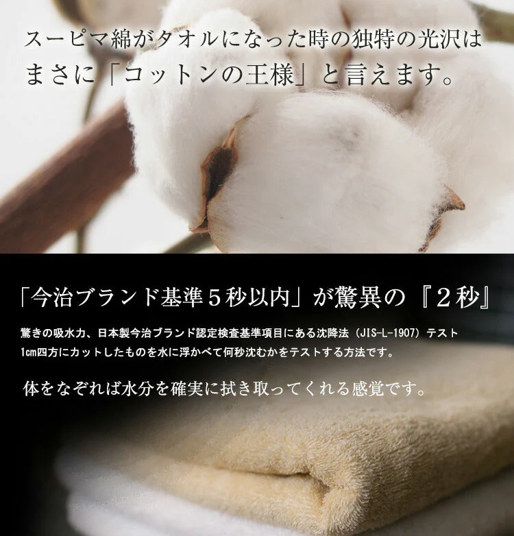 ネイビー　ビッグバスタオル スーピマコットン ホテルタイプタオル 【メール便送料無料】