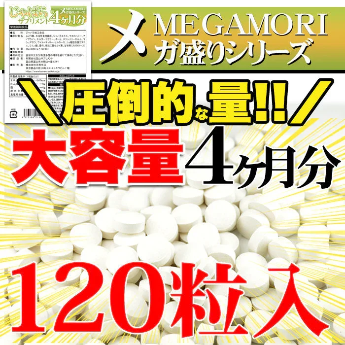 じゃばら サプリメント ジャバラ サプリ 約4ヵ月分ゆうパケット
