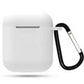 airpods1 蓄光 airpods2 対応 エアーポッズ エアポッツ 1/2 ケース カバー シリコン かわいい キズ防止 耐衝撃 全面保護 紛失防止 8色あり