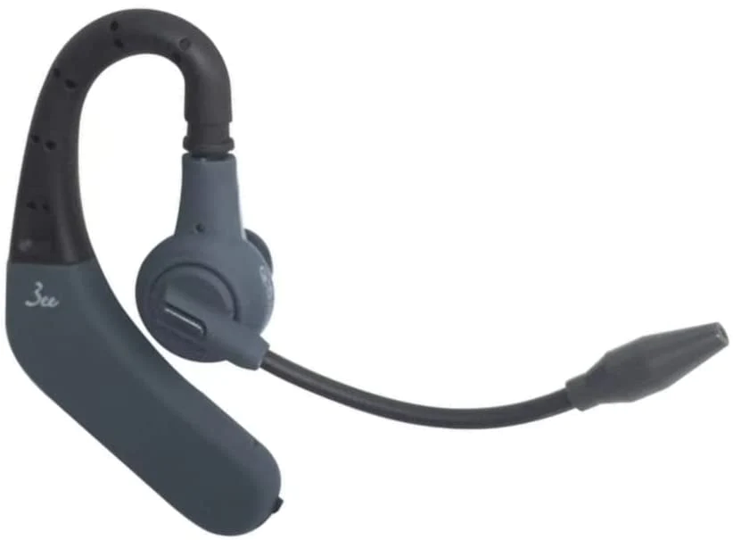 3ee Bluetooth ヘッドセット Call 02 ダークグレー（モノラル 片耳イヤホンタイプ） ノイズキャンセリングマイク