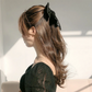 (ピンク)リボンヘアアクセサリー 髪飾り 大きい おしゃれ　キッズ　大人