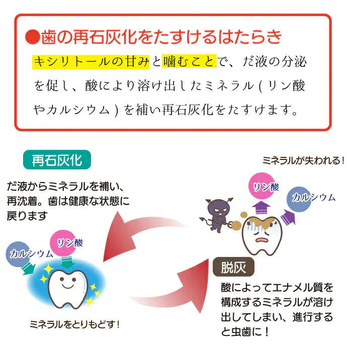 BSA みかんキシリトールグミ 1袋（12粒)【メール便送料無料】【カウシェファーム収穫対象商品】