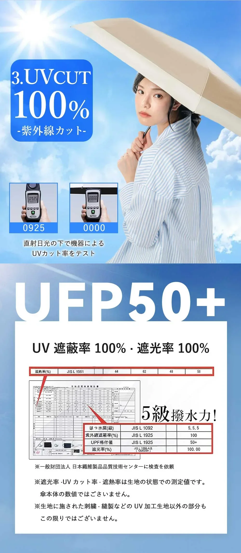 【特別価格で販売中】＼ミント×ベージュ 1本／遮光 遮熱 傘 レディース 紫外線遮断 日傘 大人 まとめ買い 折りたたみ傘 丈夫な傘 6本骨 軽い傘 雨傘 軽量 おしゃれな傘 風に強い傘 耐風傘 晴雨兼用 男女老若 入学祝い 入社祝い 卒業祝い 還暦祝い