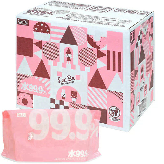 純水99.9％ ベビー用 手口ふき 80枚×15個 (1,200枚)【限りなく水に近く肌にやさしい】日本製