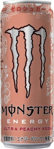 アサヒ モンスターエナジー ウルトラ ピーチーキーン 355ml 缶 48本 (24本入×2 まとめ買い) エナジードリンク 炭酸飲料 ゼロシュガー ゼロカロリー