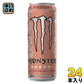 アサヒ モンスターエナジー ウルトラ ピーチーキーン 355ml 缶 24本入 エナジードリンク 炭酸飲料 ゼロシュガー ゼロカロリー