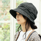 【XL58-61cm-ブラック】【商品名：ミラクルキャスダウンHAT】