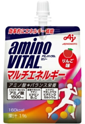 味の素 アミノバイタルゼリー マルチエネルギー 180g パウチ 24個入 〔ゼリー飲料〕