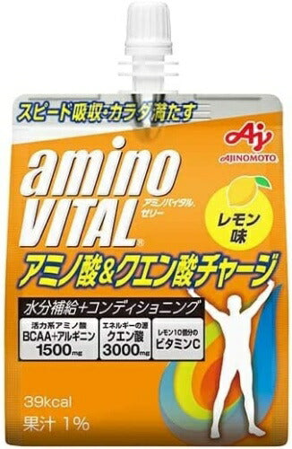 味の素 アミノバイタル ゼリードリンク アミノ酸&クエン酸チャージ 180g パウチ 48個 (24個入×2 まとめ買い)