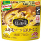 味の素 クノール ポタージュで食べる豆と野菜 北海道コーン 豆乳仕立て 160g 21個 (7個入×3 まとめ買い)