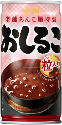 アサヒ おしるこ 190g 缶 30本入 お汁粉 ぜんざい あずき