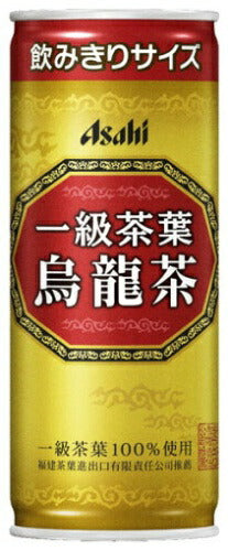アサヒ 一級茶葉使用烏龍茶 245g 缶 90本 (30本入×3 まとめ買い)