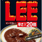 グリコ ビーフカレーLEE辛さ×20倍 180g パウチ 30個 (10個入×3 まとめ買い)
