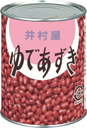 井村屋 ゆであずき 2号缶 1000g 12個入 デザート 和菓子 徳用