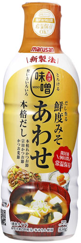 マルサンアイ だし香る鮮度みそ あわせ 650g 6本入