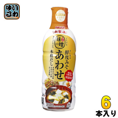 マルサンアイ だし香る鮮度みそ あわせ 650g 6本入